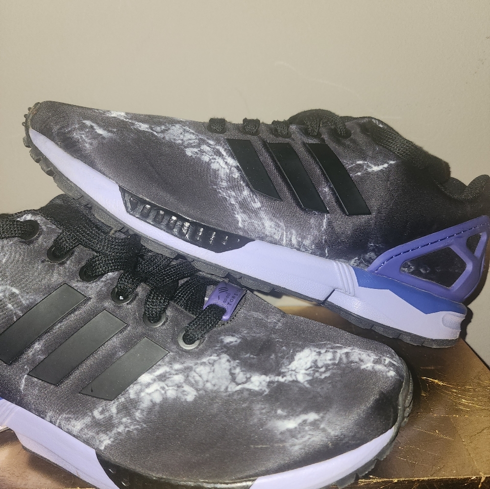 Adidas ZX Flux purple and black - Picture 1 of 6